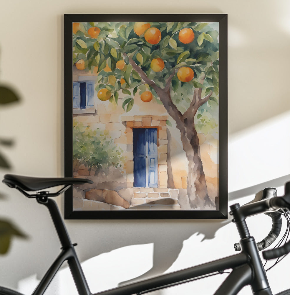 Orangetree - Poster / Art Print - interiör