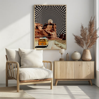 The Real Road Trip - Poster / Art Print - interiör