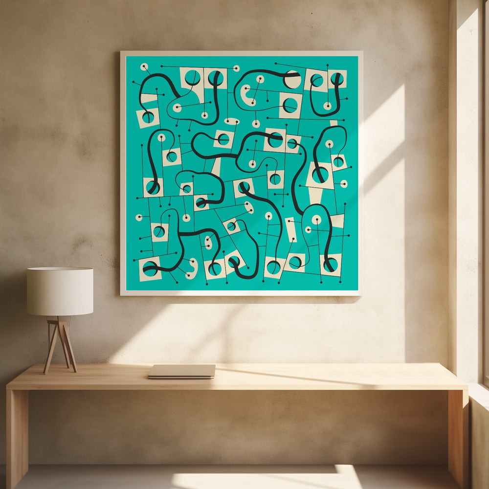 Lost In Space - Poster / Art Print - interiör