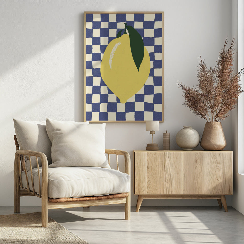 Lemon - Poster / Art Print - interiör