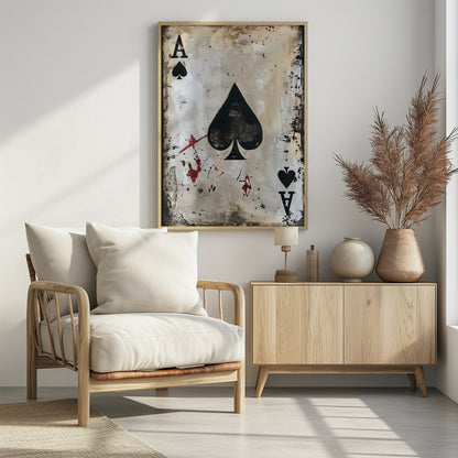 Ace of Spades - Poster / Art Print - interiör