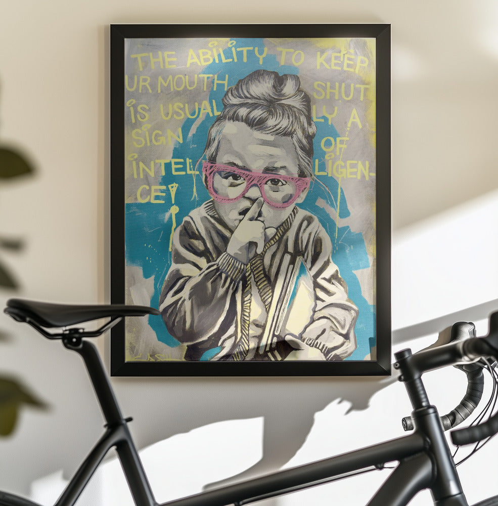 Sign of intelligence - Poster / Art Print - interiör