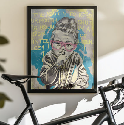Sign of intelligence - Poster / Art Print - interiör
