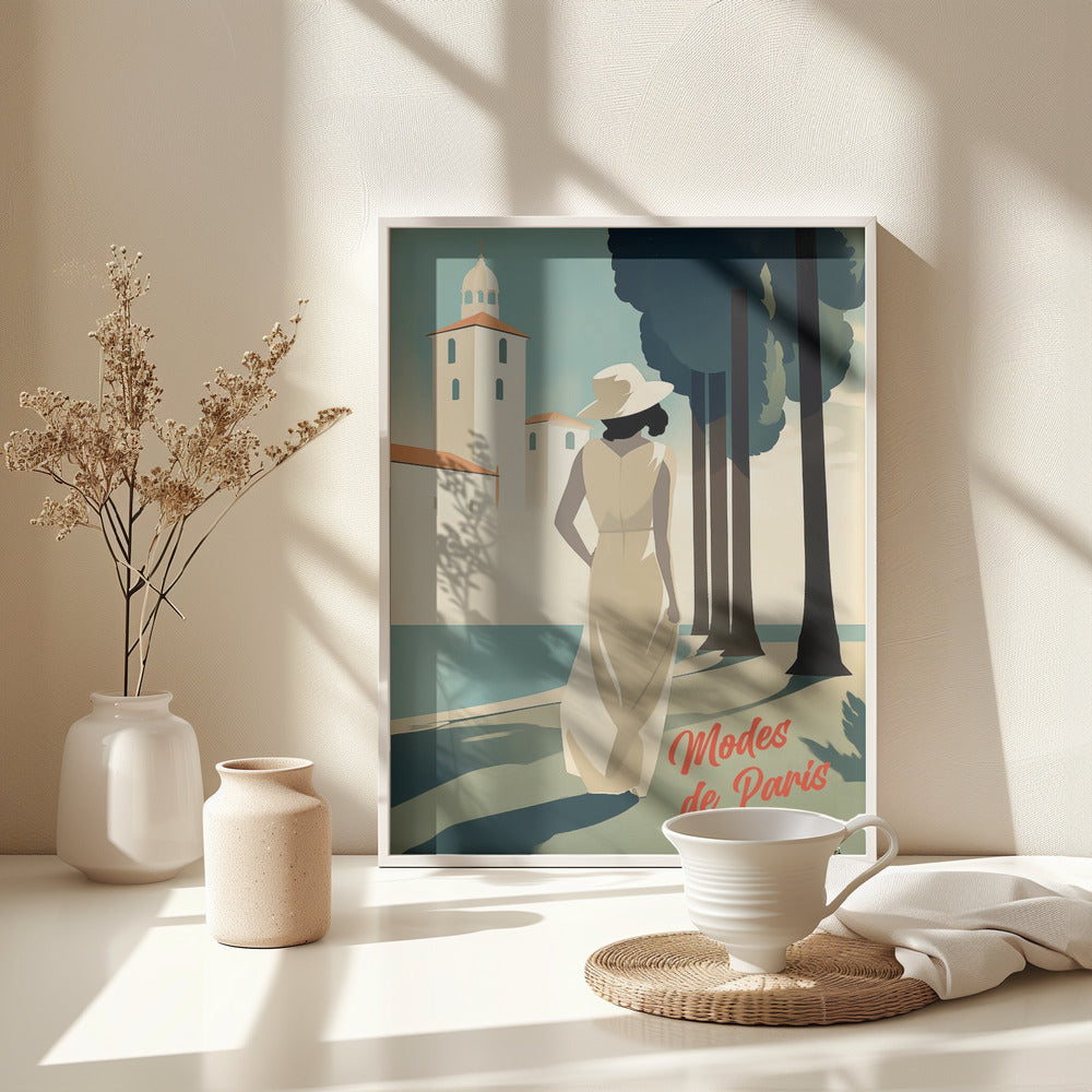 Elegance in Sunlight - Poster / Art Print - interiör