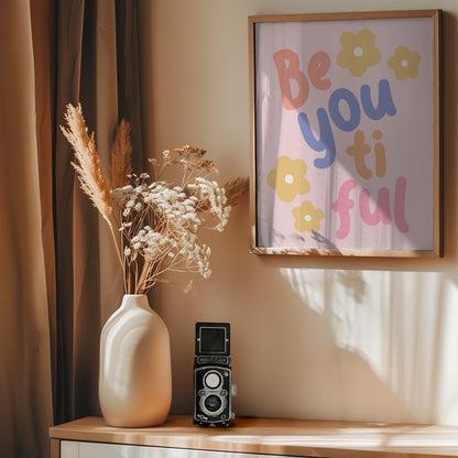 Beyoutiful - Poster / Art Print - interiör