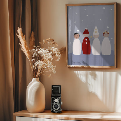 Swedish Lucia - Poster / Art Print - interiör