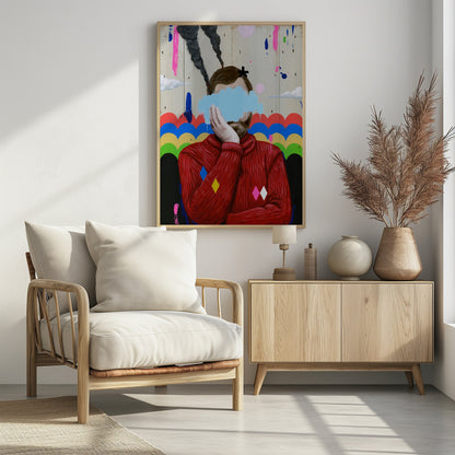 SAD - Poster / Art Print - interiör