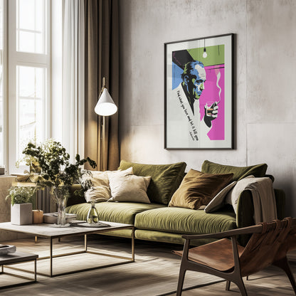 Find What You Love and Let It Kill You - Poster / Art Print - interiör