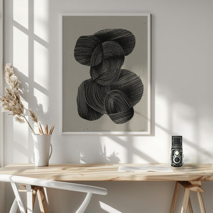 Fluid Echoes - Poster / Art Print - interiör