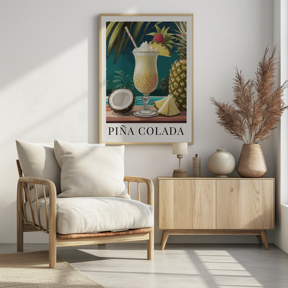 Pina Colada - Poster / Art Print - interiör
