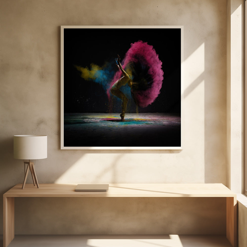 The Dance of Dust - Poster / Art Print - interiör