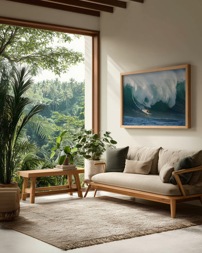 Wave - Poster / Art Print - interiör