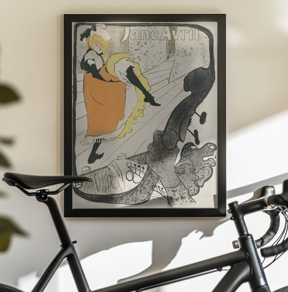 Jane Avril (1893) - Poster / Art Print - interiör