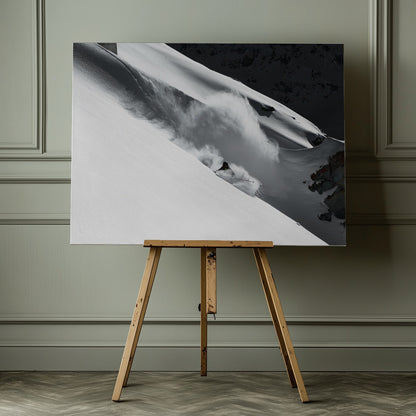 Cloud of Snow - Poster / Art Print - interiör