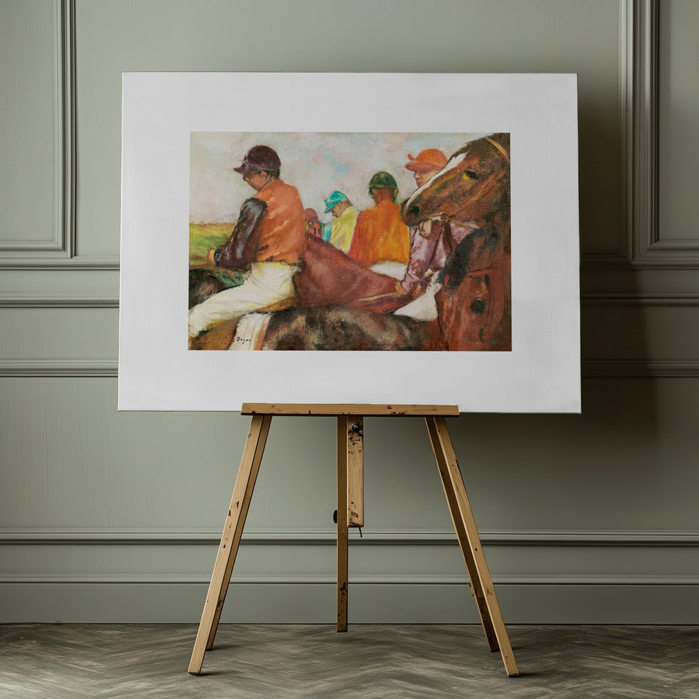 The Jockeys - Poster / Art Print - interiör