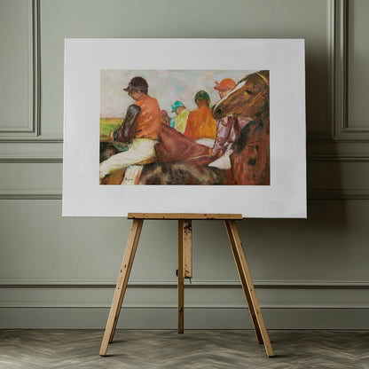 The Jockeys - Poster / Art Print - interiör