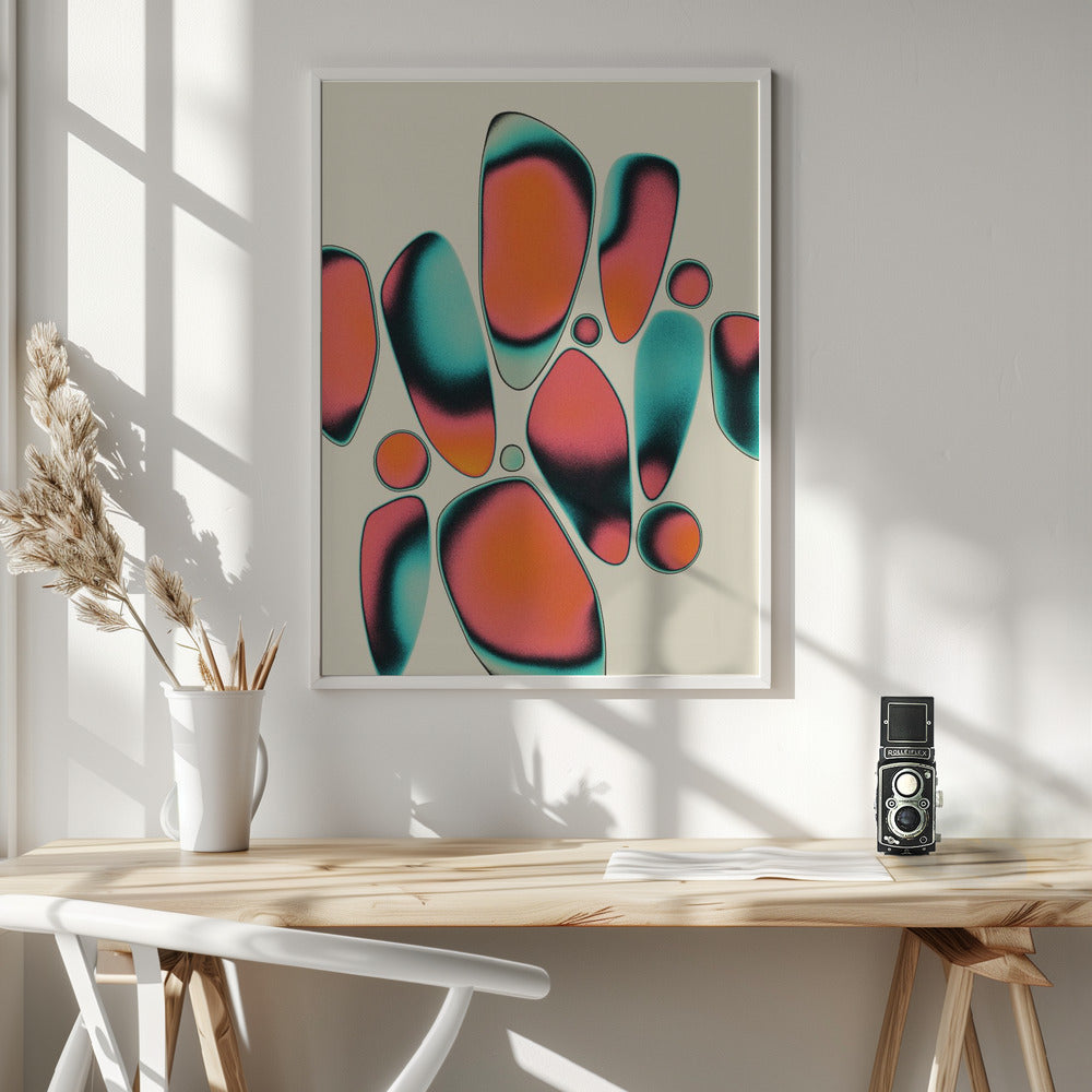 Cosmic Jazz 4 - Poster / Art Print - interiör