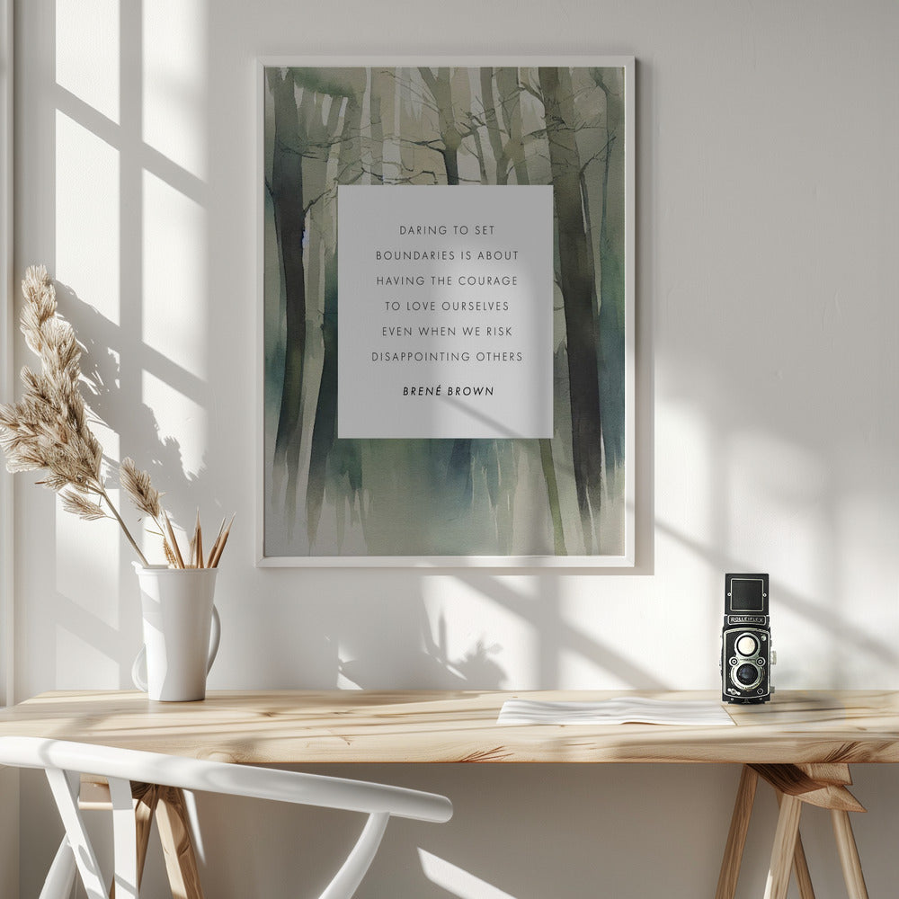 Boundaries - Poster / Art Print - interiör