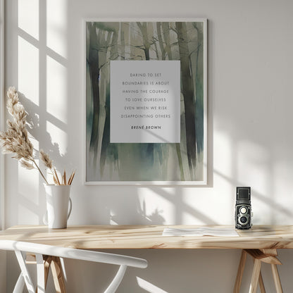 Boundaries - Poster / Art Print - interiör