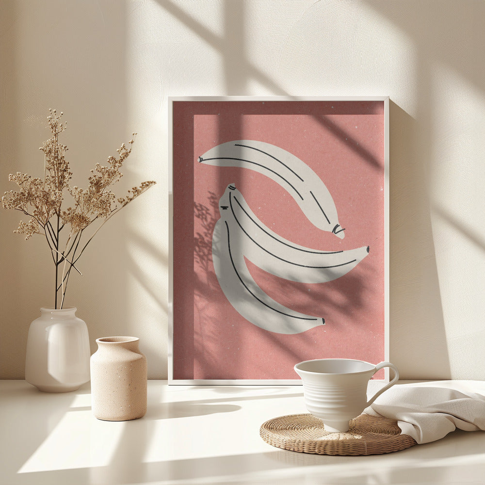 Banana - Poster / Art Print - interiör