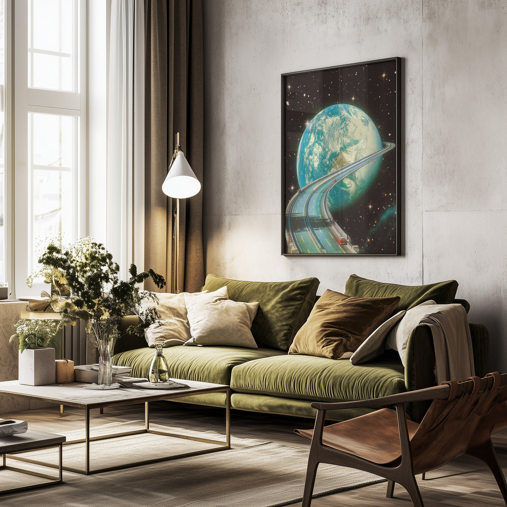 Highway Home - Poster / Art Print - interiör