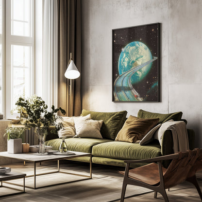 Highway Home - Poster / Art Print - interiör