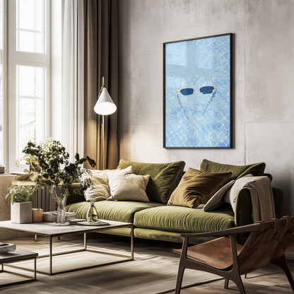 Pool_004 - Poster / Art Print - interiör