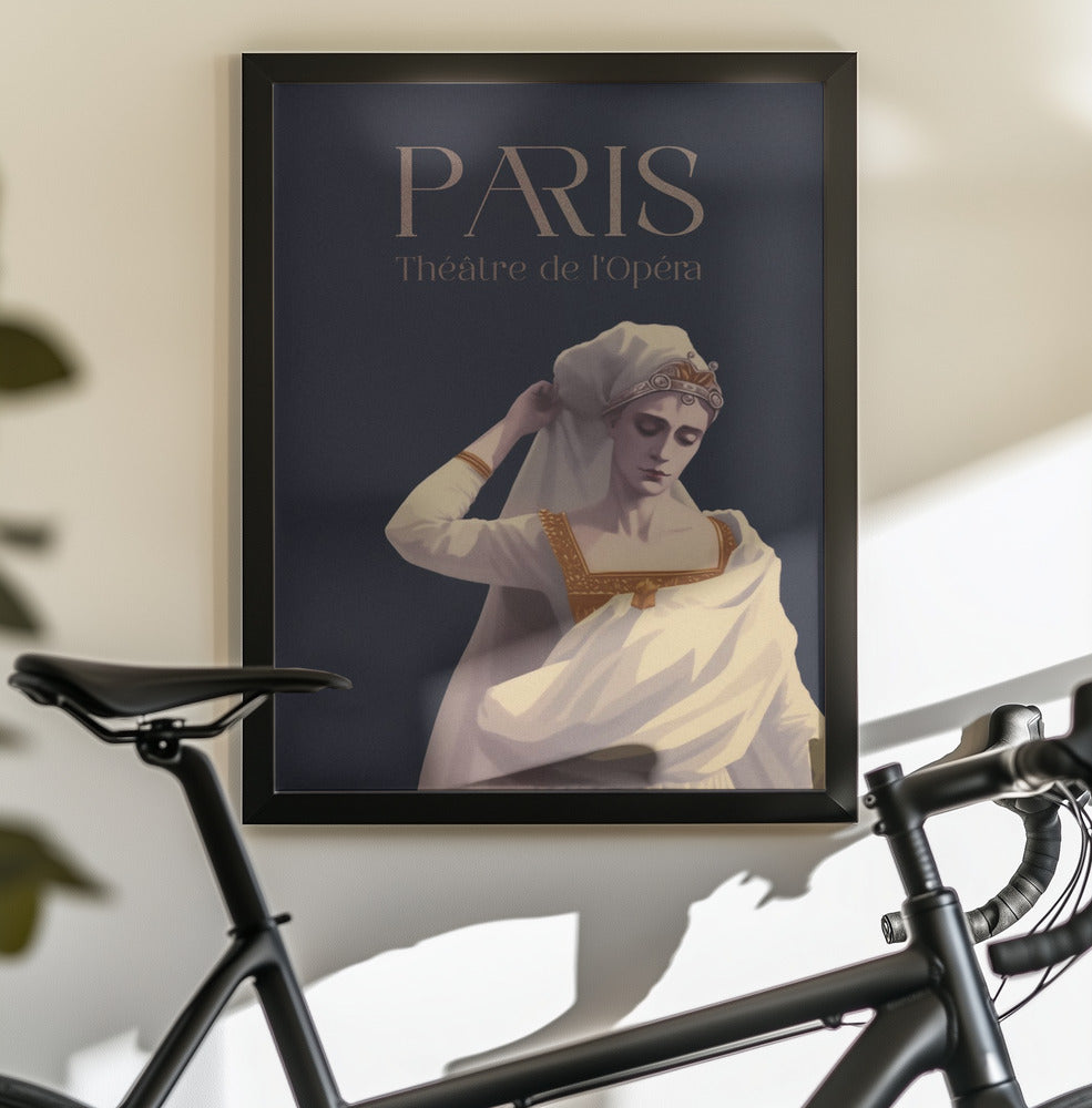 Paris   Theatre De Lopera - Poster / Art Print - interiör