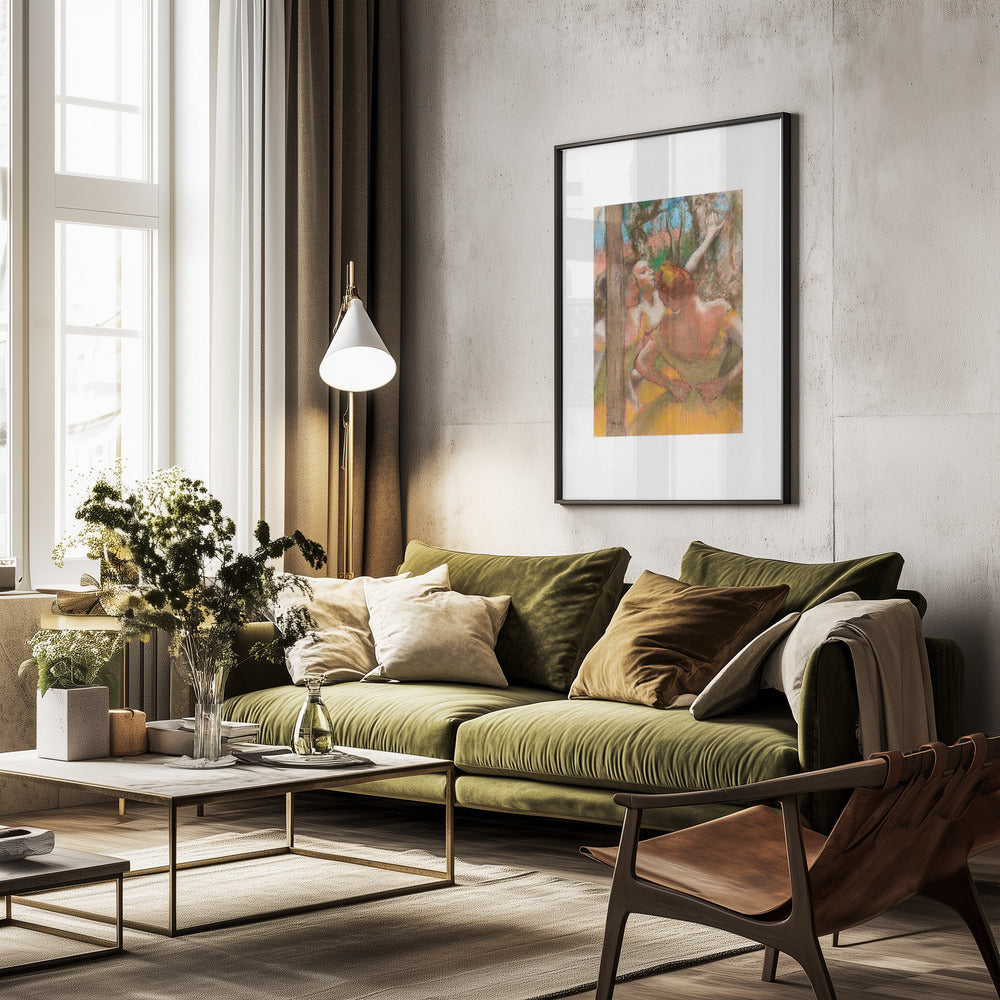 Dancers No.2 - Poster / Art Print - interiör