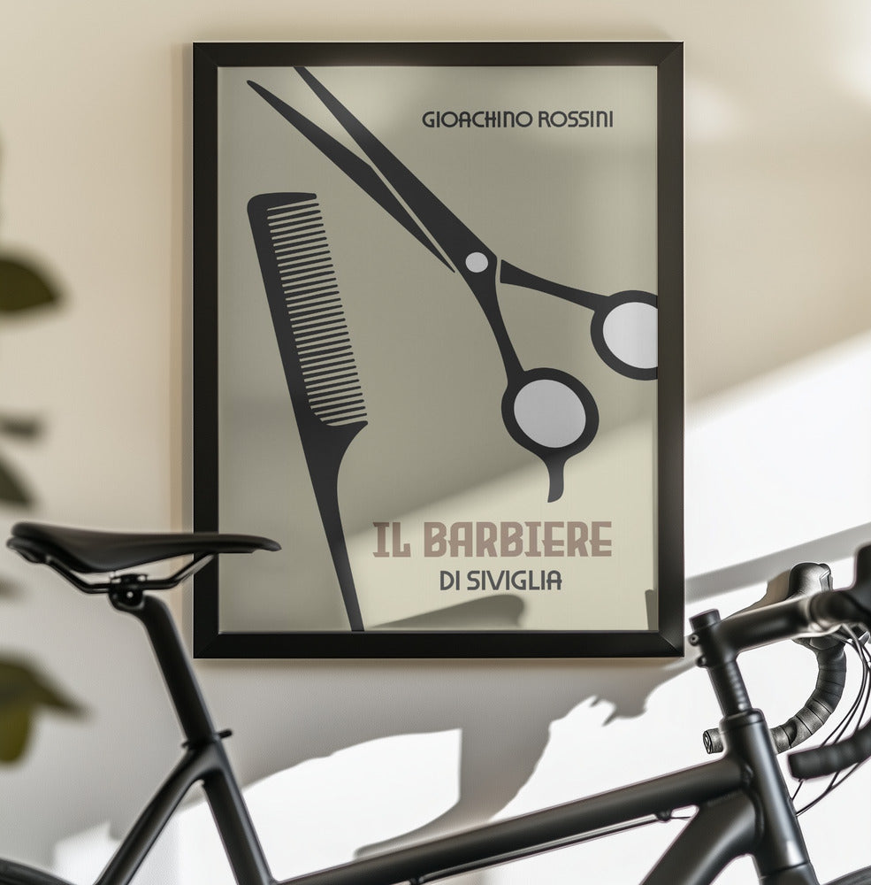 Il Barbiere Di Siviglia - Poster / Art Print - interiör
