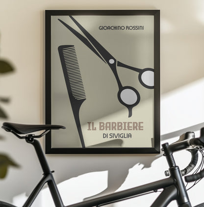 Il Barbiere Di Siviglia - Poster / Art Print - interiör