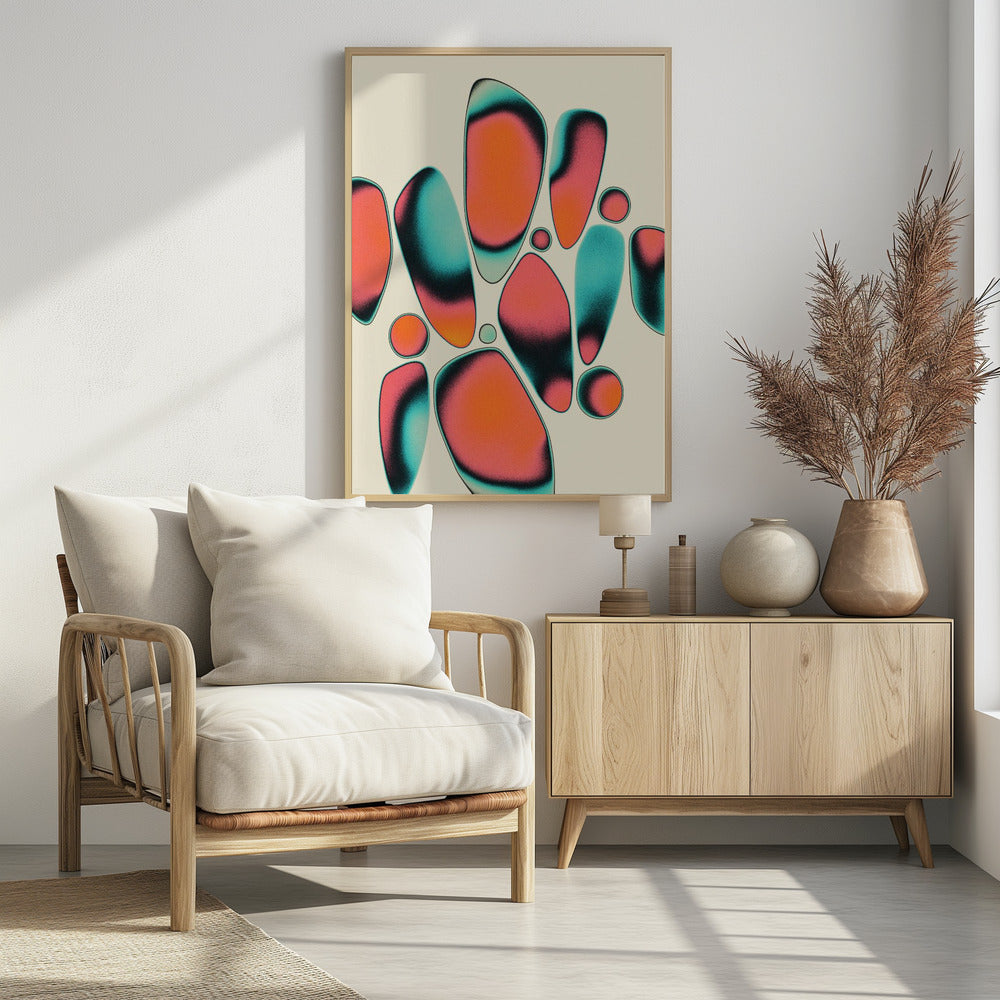 Cosmic Jazz 4 - Poster / Art Print - interiör