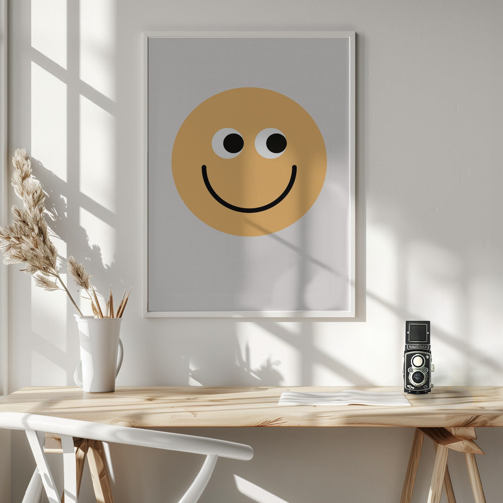 Face 1 - Poster / Art Print - interiör
