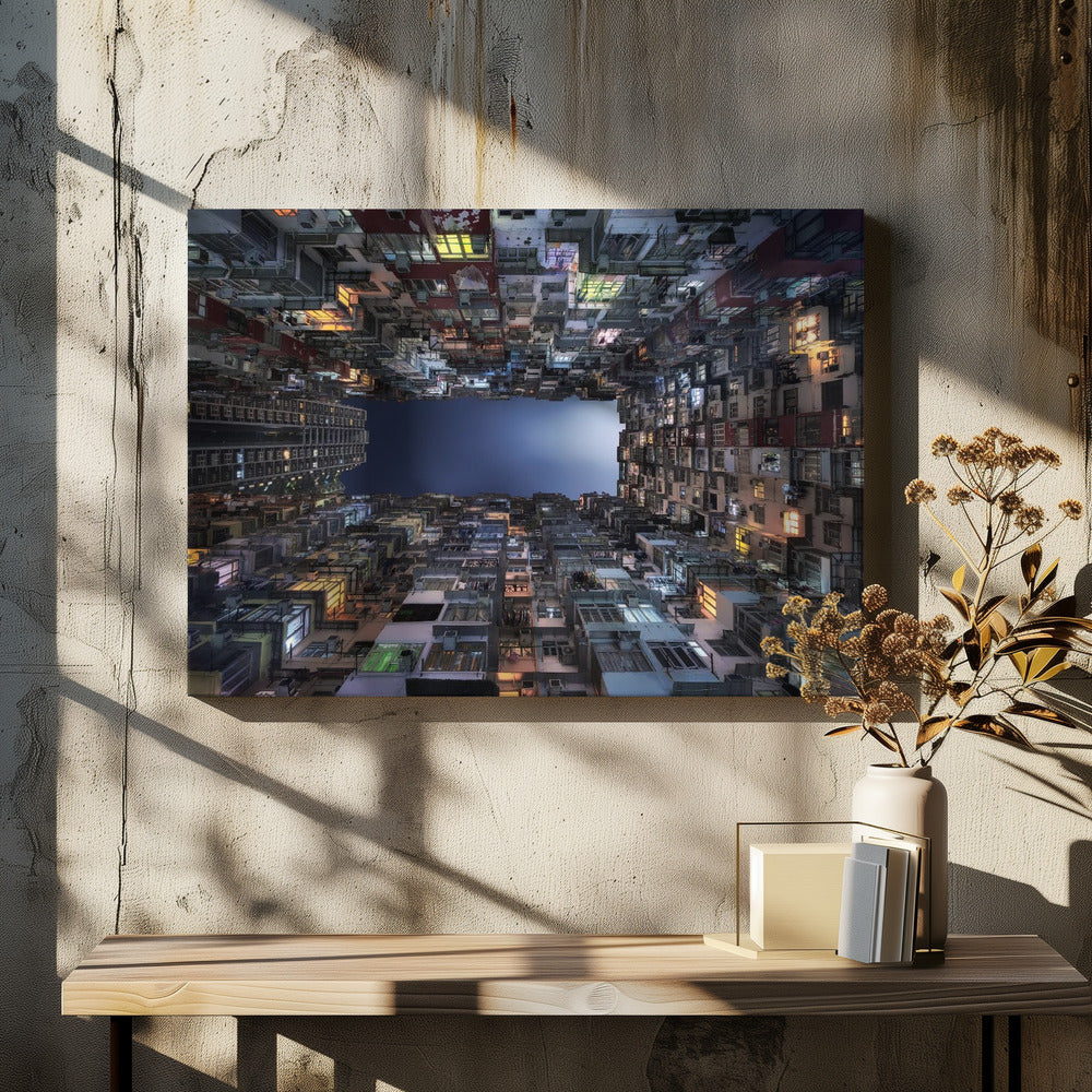 Beehive Buildings - Poster / Art Print - interiör