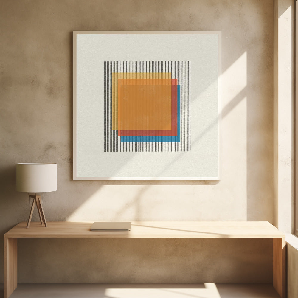 Midcentury Modern Object No1. - Poster / Art Print - interiör