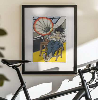 A Beethoven Enthusiast - Poster / Art Print - interiör