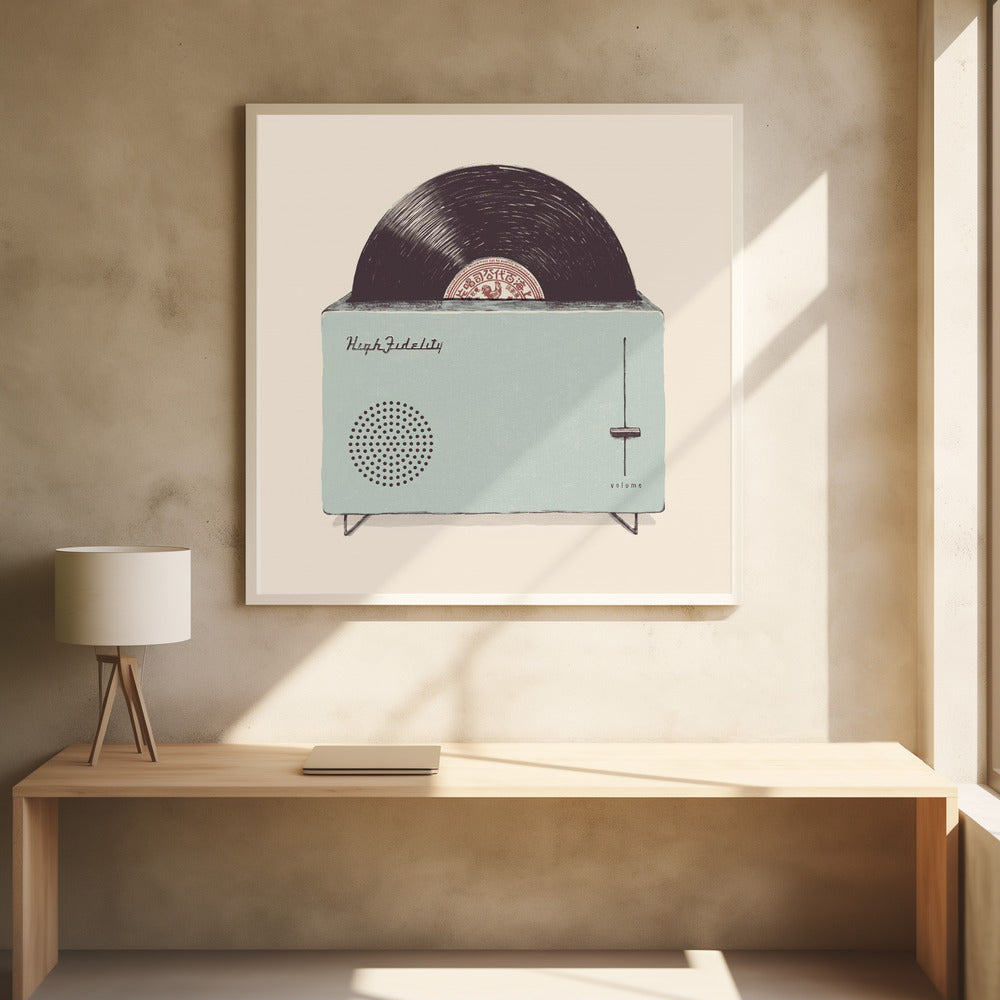 High Fidelity - Poster / Art Print - interiör