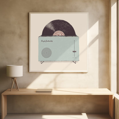 High Fidelity - Poster / Art Print - interiör