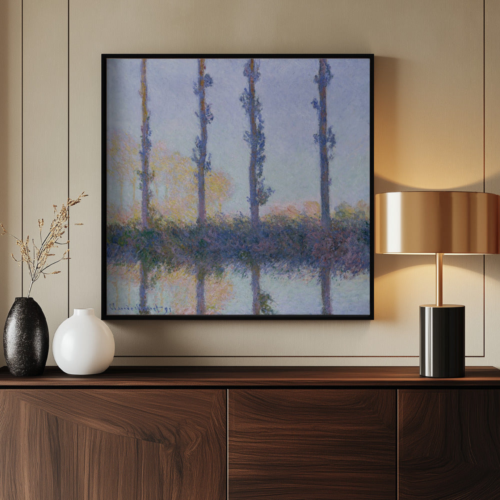 The Four Trees (1891) - Poster / Art Print - interiör