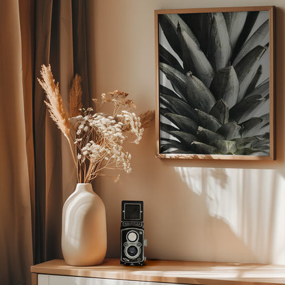 Pineapple close up - Poster / Art Print - interiör