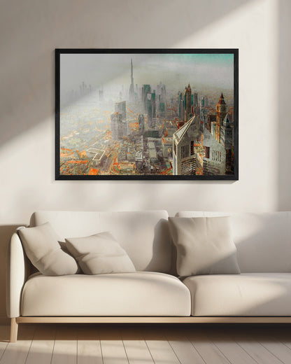 Twin Tower - Dubai - Poster / Art Print - interiör