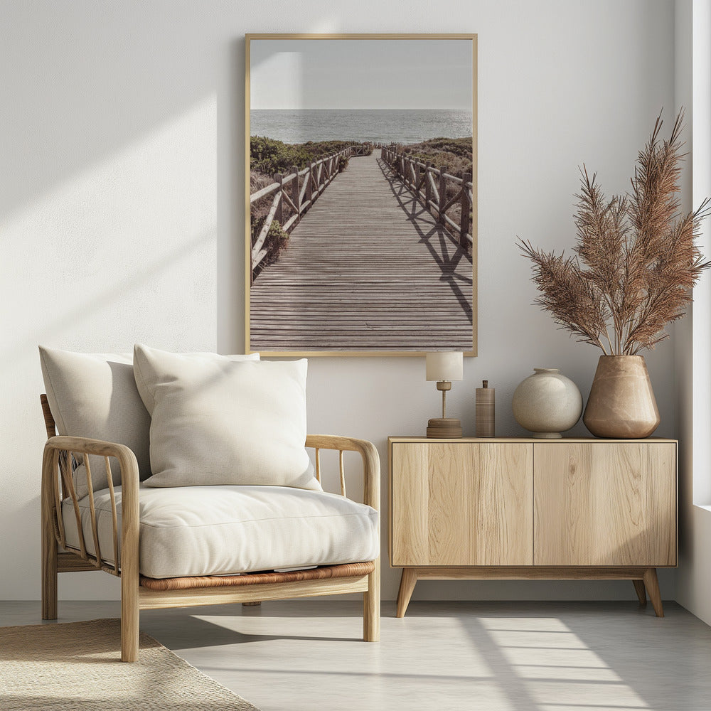 Beach_003 - Poster / Art Print - interiör
