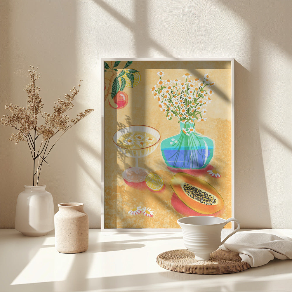 Summer Day Vibes - Poster / Art Print - interiör