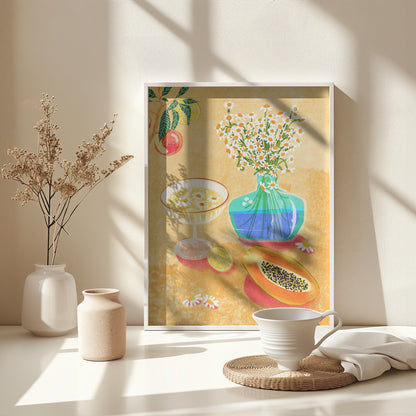 Summer Day Vibes - Poster / Art Print - interiör