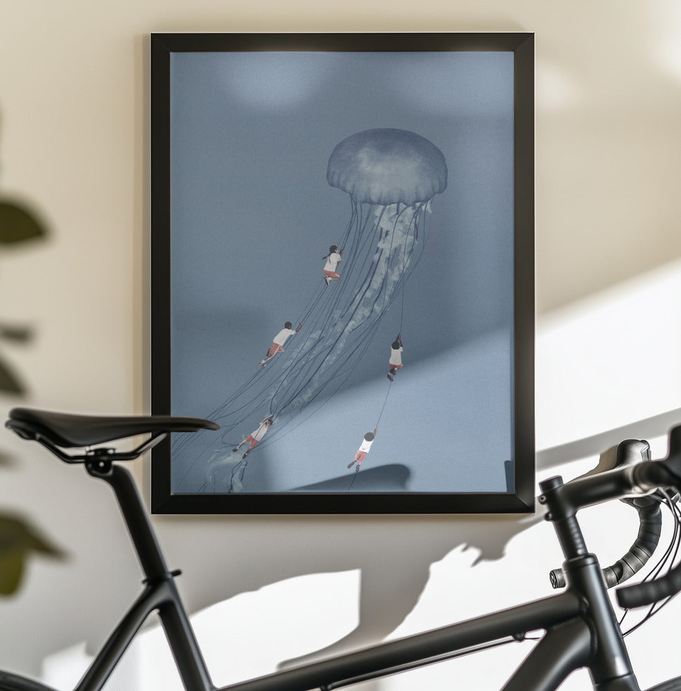 We came home smiling - Poster / Art Print - interiör