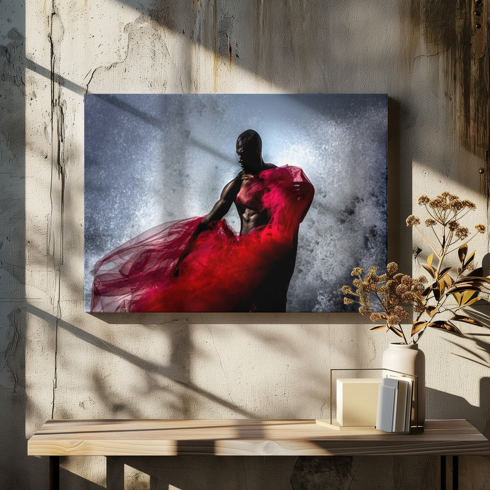 Fire and Water - Poster / Art Print - interiör
