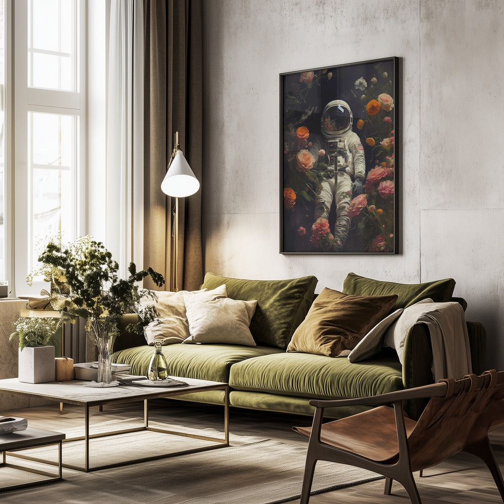 My Space Garden - Poster / Art Print - interiör