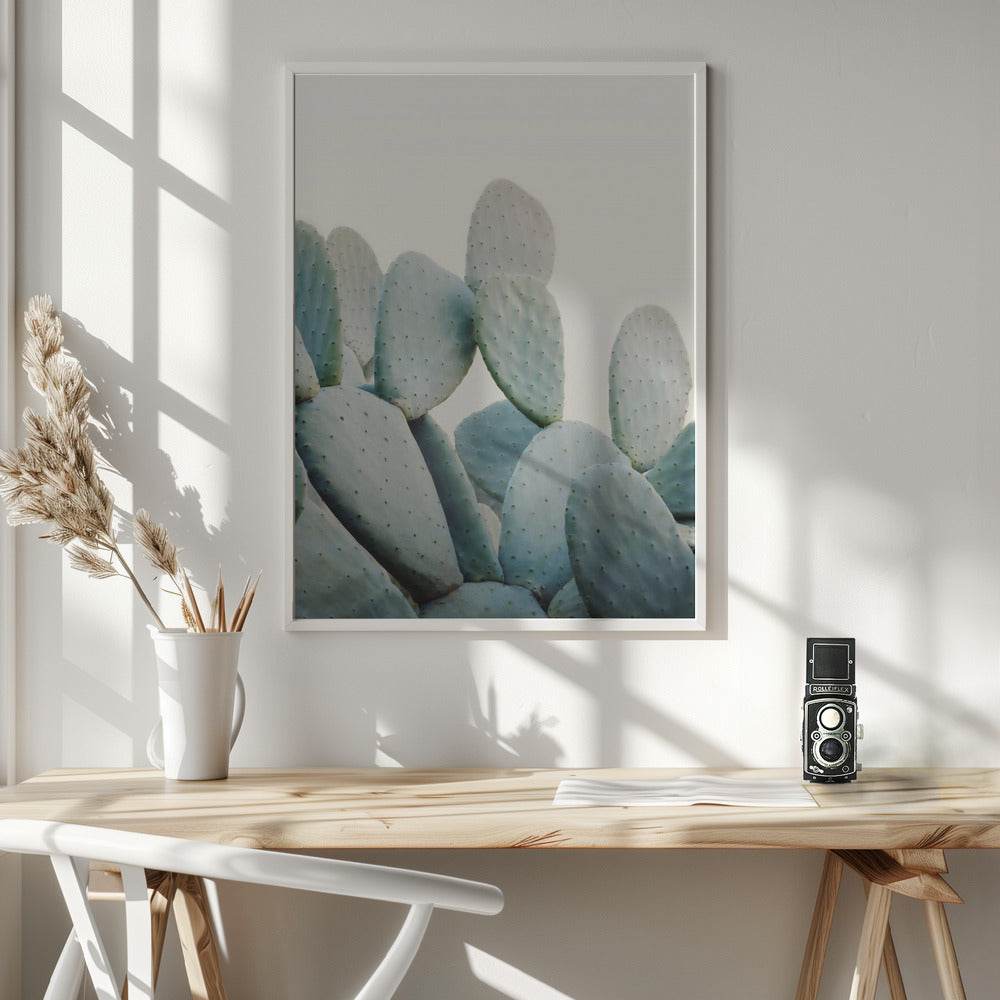 Pastel Cacti - Poster / Art Print - interiör