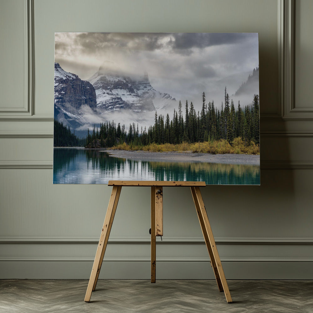 Morning in the Rockies - Poster / Art Print - interiör