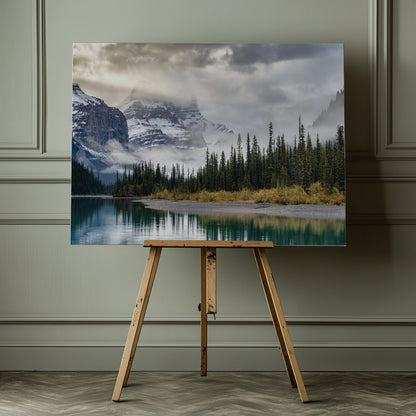 Morning in the Rockies - Poster / Art Print - interiör